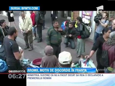Rromii, motiv de discordie in Franta