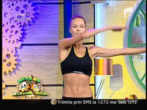 Premiera la "Neatza": Exercitii Fusion Pilates 