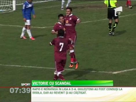 Rapid a obtinut o noua victorie in Liga a 2-a