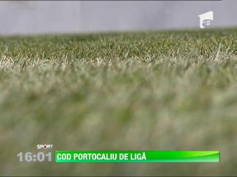 Gazonul de pe National Arena, imbibat cu apa inaintea meciului Steaua - Chelsea