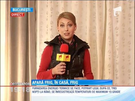 De frica facturilor mari, romanii prefera sa faca frigul