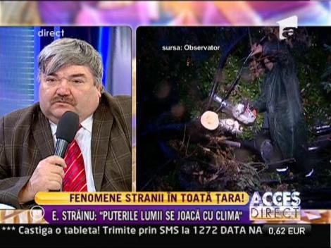 Emil Strainu, specialist in radiolocatie si razboi geofizic: "Fenomenele extreme vor fi din ce in ce mai dese"