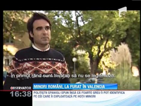 Minori romani, la furat in Valencia