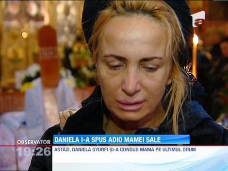 Daniela Gyorfi si-a inmormantat mama