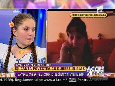 Antonia Stoian, finalista "Next Star", si-a revazut mama