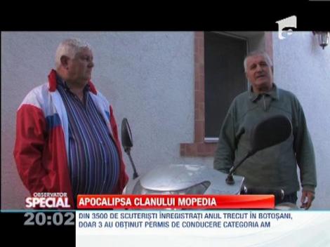 Mopedistii au renuntat la scutere, dupa ce autoritatile i-au obligat pe scuteristi sa-si ia permis