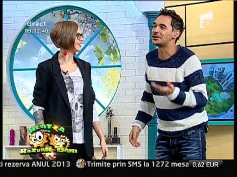 Echipa de la ”Neatza” ne-a aratat cum se practica zumba, in platou