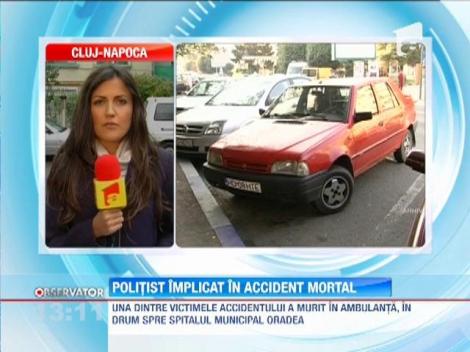 Politist implicat intr-un accident mortal in Satu Mare