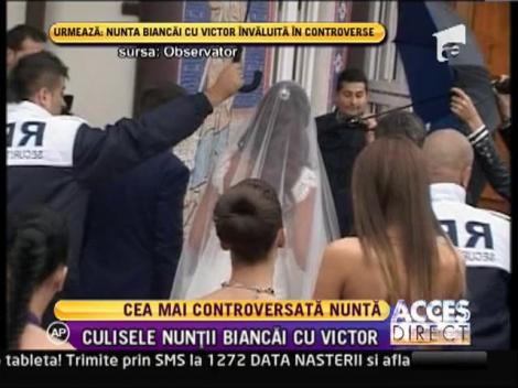 Culisele nuntii Biancai Dragusanu cu Victor Slav