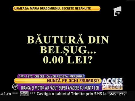 Bianca si Victor Slav au facut super afacere cu nunta lor!