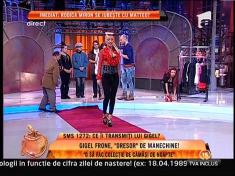 Gigel Frone isi deschide propria emisiune de moda!