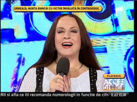 Maria Dragomiroiu a cantat la Acces Direct
