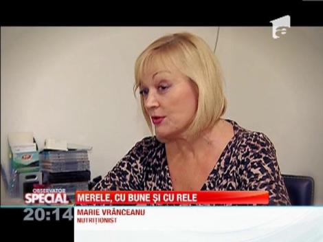 Merele se afla in fruntea listei vegetalelor pline de pesticide