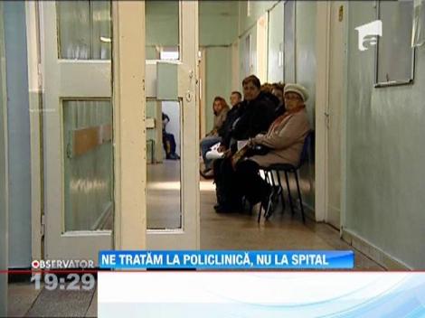 Trierea bolnavilor se face la Ministerul Sanatatii! Oficialii vor mai putine internari in spitale ca sa faca economii