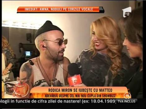 Matteo si Rodica Miron, cel mai nou cuplu monden