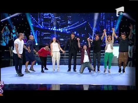 Echipa II castiga prima editie a emisiunii "Totul e permis"