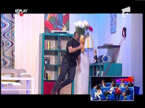 Proba "Planul inclinat" este castigata de echipa II