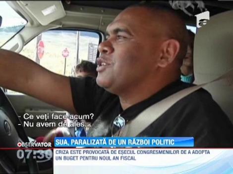 SUA, paralizata de un razboi politic