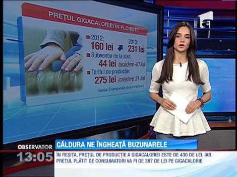 Caldura ne ingheata buzunarele