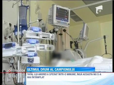 Andrei Lefter, baschetbalistul care a murit la 23 de ani, a fost inmormantat la Ploiesti