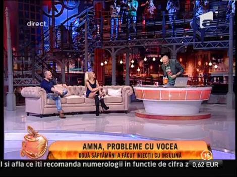 Amna, tratament cu insulina pentru vocea