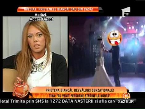 Prietena Biancai Dragusanu: "Au venit persoane straine la nunta"
