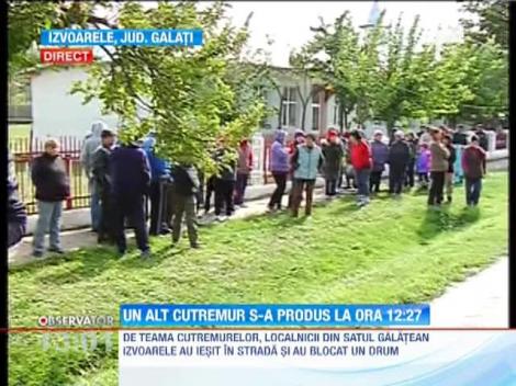 Update / Oamenii din Galati, terorizati in continuare de cutremure
