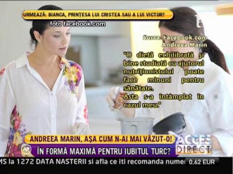 "Acces Direct": Andreea Marin e intr-o forma de zile mari!