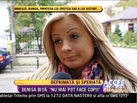 Denisa Bita nu mai poate face copii!