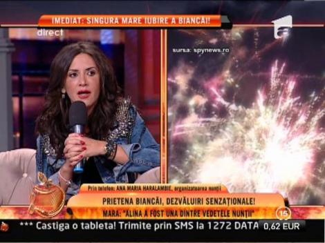 Organizatoarea nuntii Biancai Dragusanu: "La nunta au incercat sa intre si persoane straine"