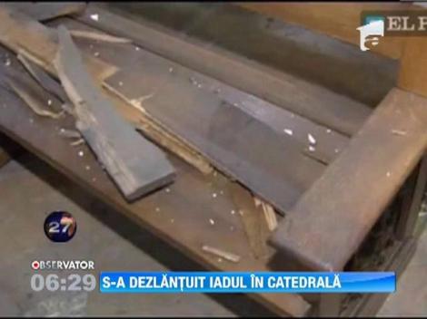 O bomba artizanala a explodat la o catedrala din orasul spaniol Zaragoza