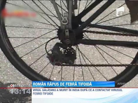Virgil Galatanu, romanul care a strabatut capitalele lumii pe bicicleta, a murit de febra tifoida