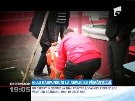 De frica seismelor, oamenii din satul Izvoarele, refuza sa intre in case!