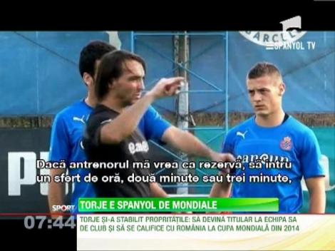 Gabi Torje trage sa prinda prima echipa la Espanyol
