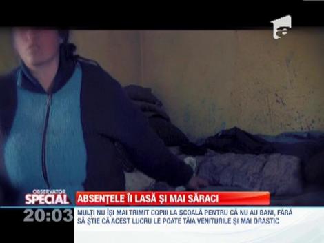 In Botosani peste 600 de familii au ramas fara alocatiile suplimentare din cauza absentelor copiilor