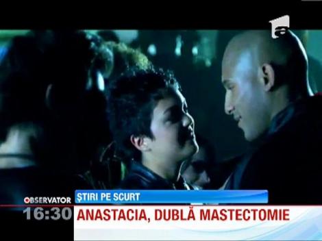 Cantareata Anastacia a suferit o operatie de dubla mastectomie