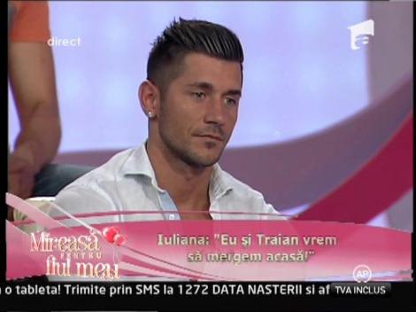 Iuliana: "Eu si Traian vrem sa mergem acasa!"