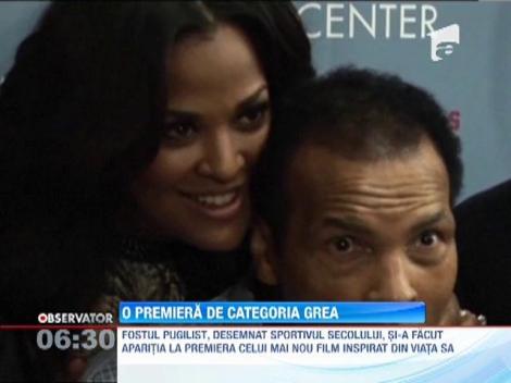 Muhammad Ali a fost prezent la premiera celui mai nou film inspirat din viata sa