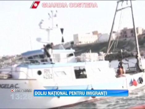 Doliu national in memoria victimelor naufragiului din insula Lampedusa