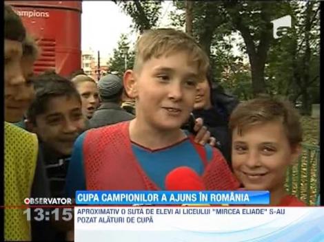 Cupa Campionilor a ajuns la Bucuresti