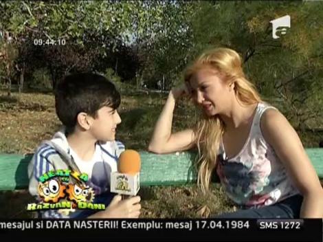 Tabara lui Omar! Castigatorul de la Next Star a intervievat-o pe Lora