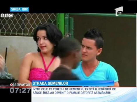 Pe o strada din Havana se nasc numai gemeni