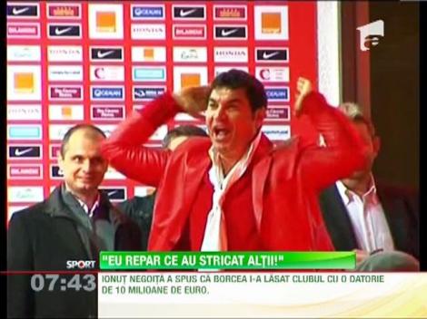 Ionut Negoita spune ca a salvat clubul Dinamo!