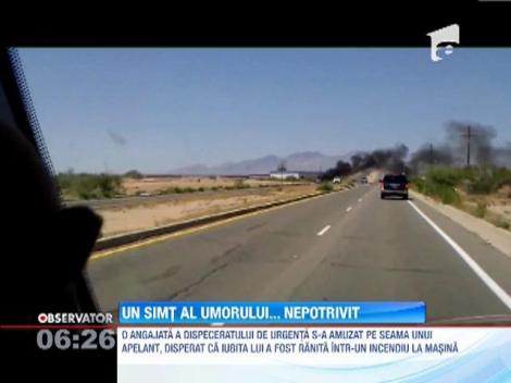 SUA: O angajata a dispeceratului de urgenta s-a amuzat pe seama unui apelant