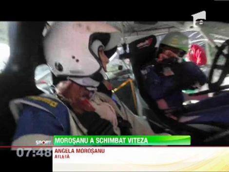 Cea mai valoroasa sprintera din Romania, Angela Morosanu, a schimbat viteza