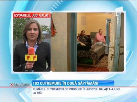 Update / Cutremure in lant la Galati: 103 de seisme in 12 zile!