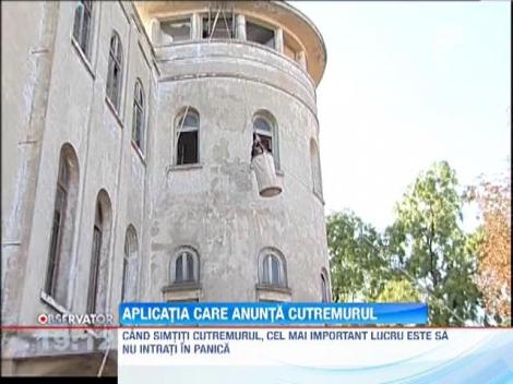 Aplicatia care anunta cutremurul