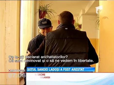 Sotul Sandei Ladosi s-a intoars dupa gratii