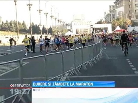Durere si zambete la Maratonul International din Bucuresti