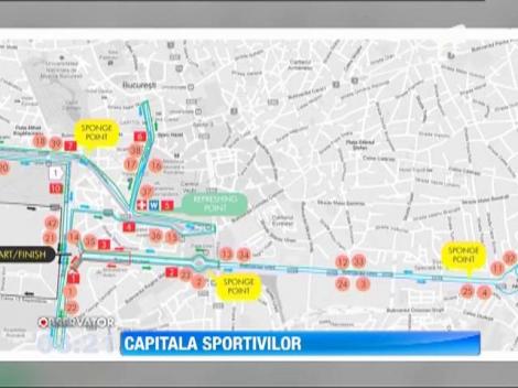 Maratonul International din Bucuresti inchide mai multe bulevarde
